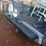Гребной тренажёр KETTLER COACH LS, общий вид с направляющей и сиденьем