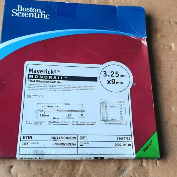 Катетер PTCA Boston Scientific Maverick 2 Monorail 3,25 × 9 мм, упаковка