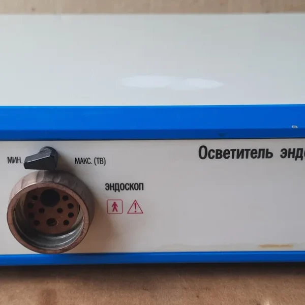 Осветитель эндоскопический ОЭМГ-ВО-01 Аксиома, передняя панель
