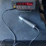 Аппарат лазерной терапии Soft-Laser SL-002 с выносным излучателем и включённым дисплеем